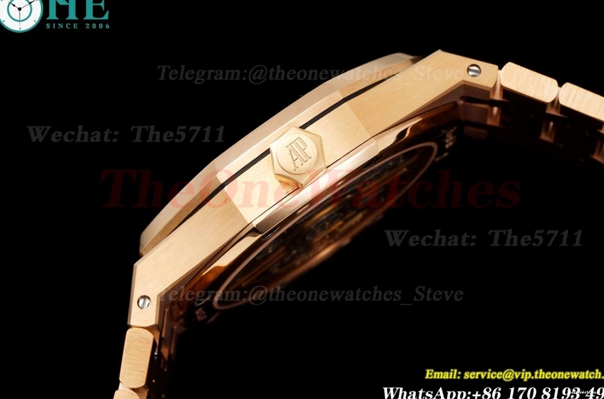 RG 15500 A4302 Mod ZF Oak Dial 41mm Black Royal RG V2 0304